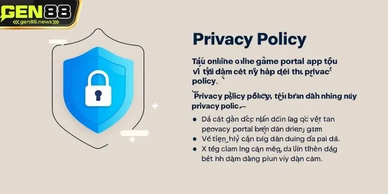 Chính sách bảo mật GEN88 có mục tiêu đảm bảo an toàn toàn bộ dữ liệu của hội viên